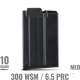 MDT - 300 WSM / 6.5 PRC MDT Metal Magazine - MED - 10 RND